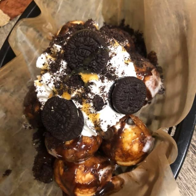 Cookies & Cream Pancake Sundae.