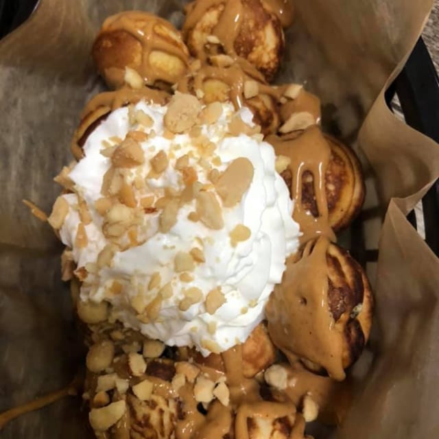 Nutty Buddy Pancake Sundae.